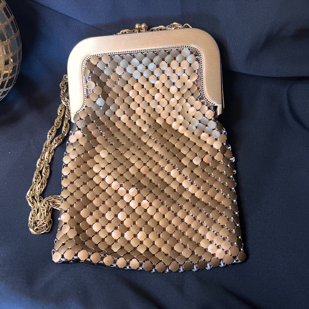 Rare Vintage 100th Anniversary Whiting & Davis Mesh Cocktail Bag